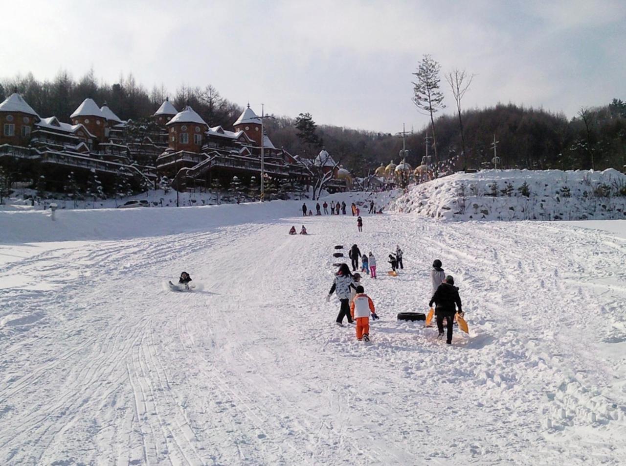 コリア クオリティ エルフ リゾート ホテル 平昌郡 エクステリア 写真